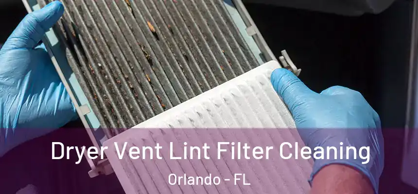 Dryer Vent Lint Filter Cleaning Orlando - FL